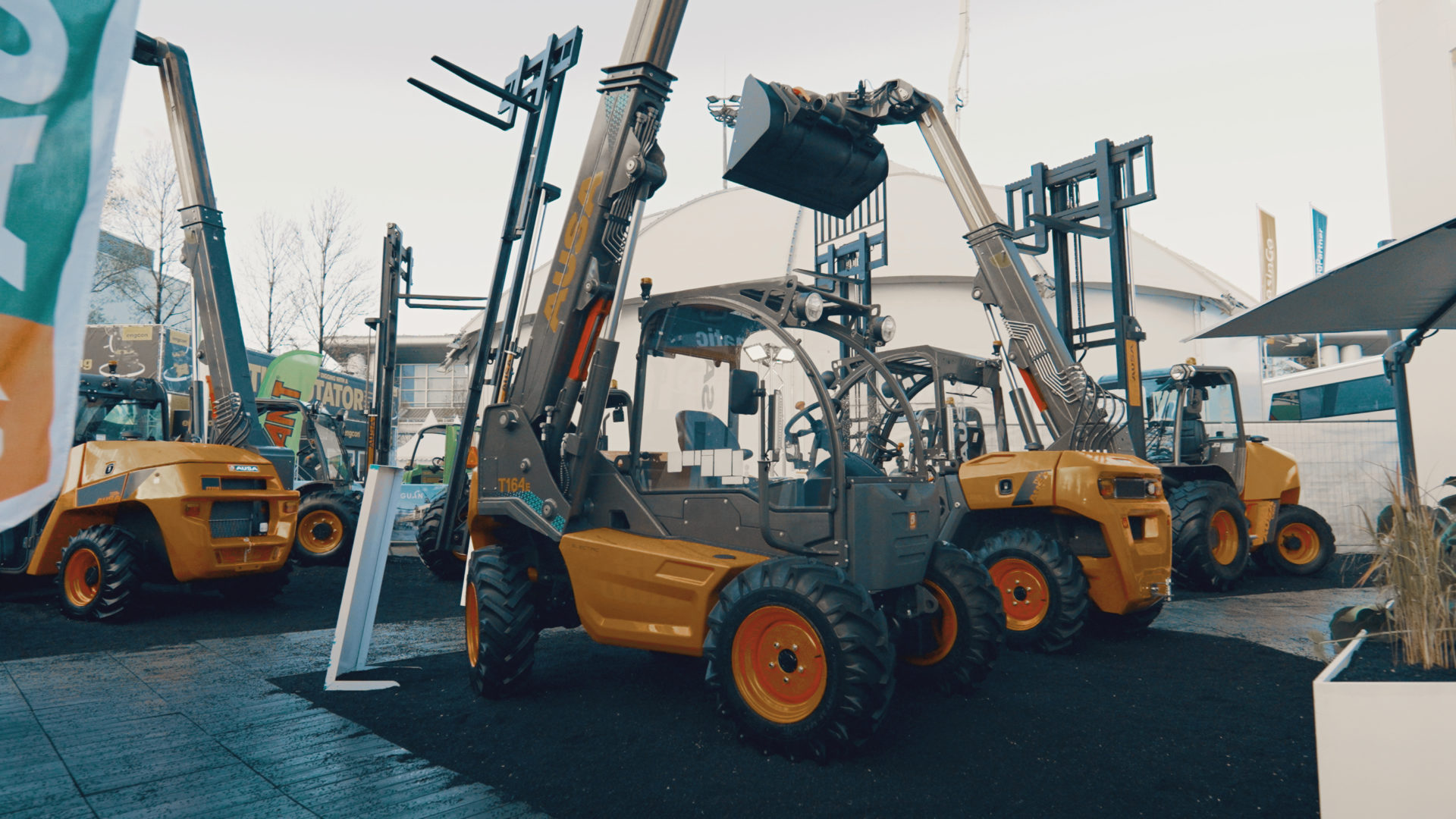 Ausa introduces its electric range and new branding at Bauma